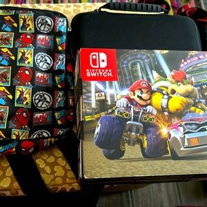 Nintendo Switch Mario Kart 8 Deluxe Bundle Mario kart game included